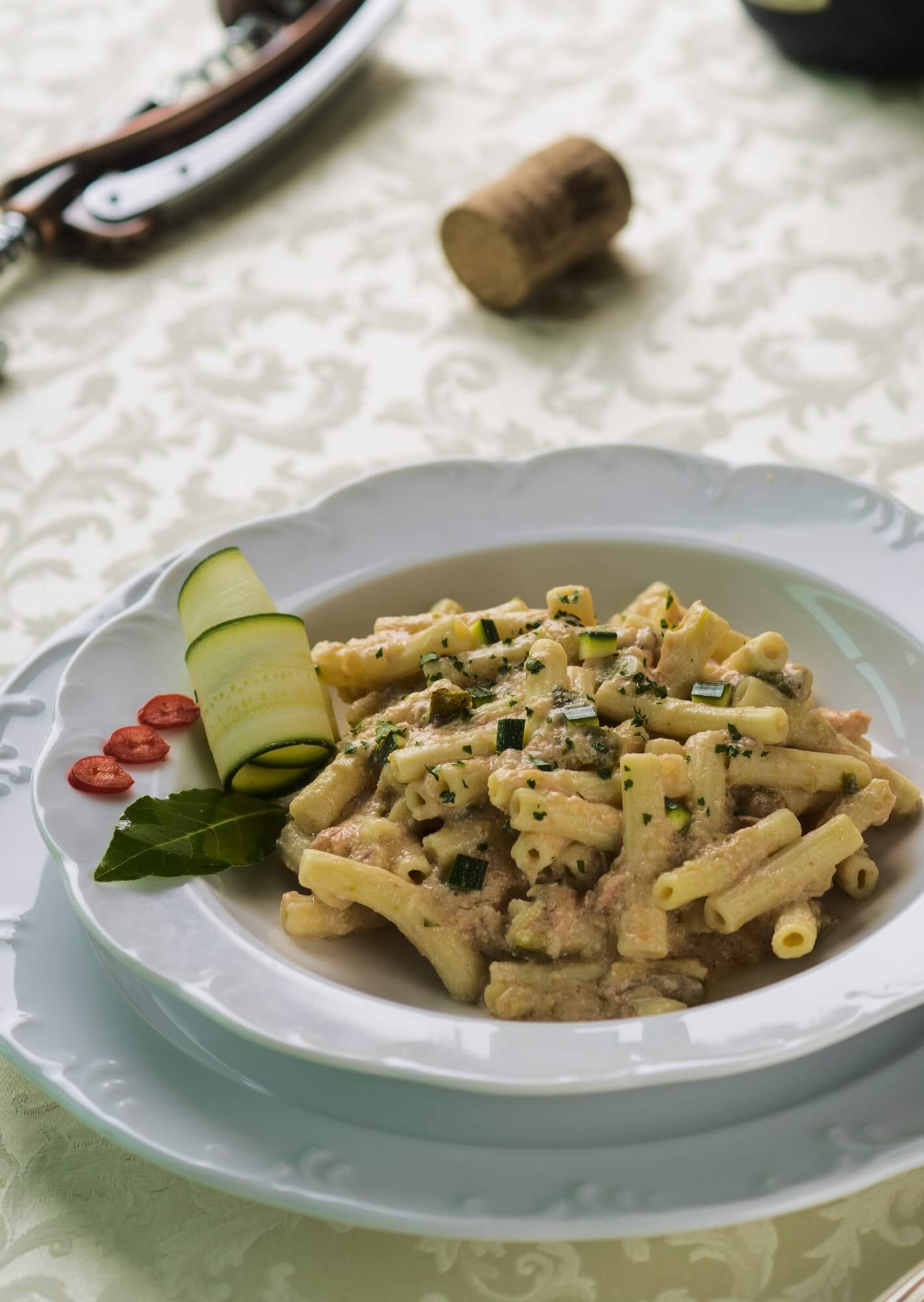 Pasta con zucchine - primi piatti pronti - Imperiali Chef