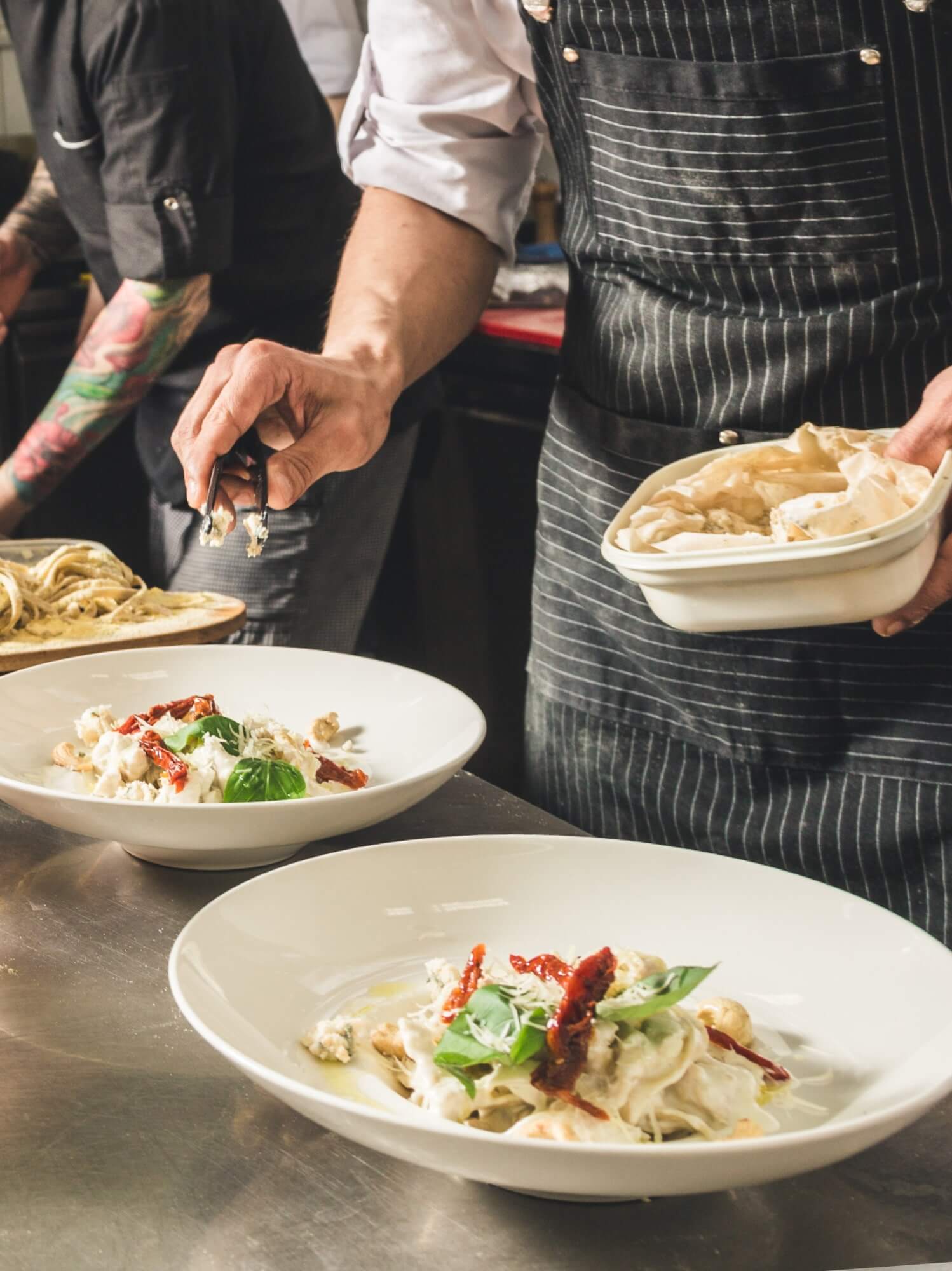 Preparazione primi piatti per ristoranti - Imperiali Chef